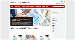 Desktop Screenshot of lmnny.com